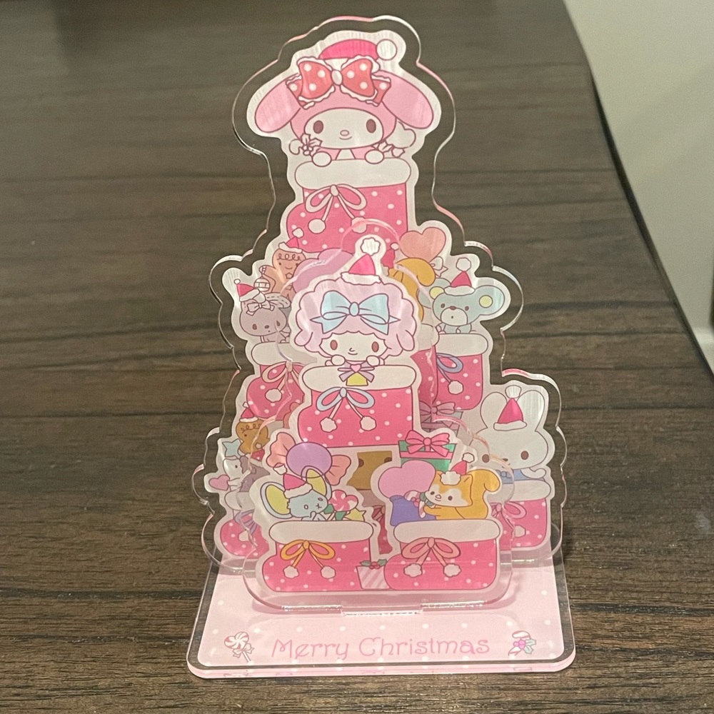 My Melody Christmas Tree Acrylic Display (15cm)